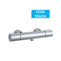 5011-20 termostatisk duschblandare i mässing