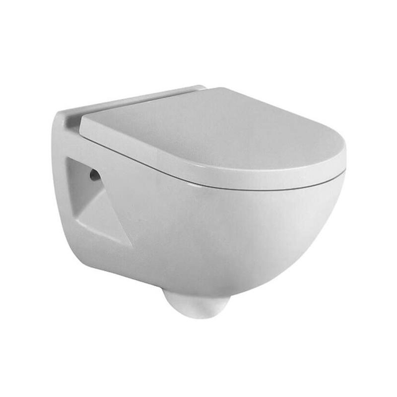 YS22203H Vägghängd keramisk toalett, Väggmonterad toalett, tvätt;