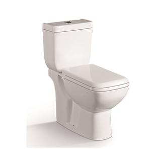YS22212P Tvådelad keramisk toalett, nära kopplad P-fällningstvätttoalett;