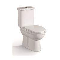 YS22215S Retro design 2-delad keramisk toalett, nära kopplad P-fälla avspolningstoalett;