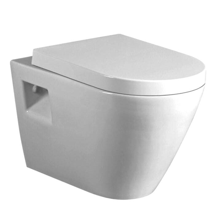 YS22236H Vägghängd keramisk toalett, Väggmonterad toalett, tvättning;