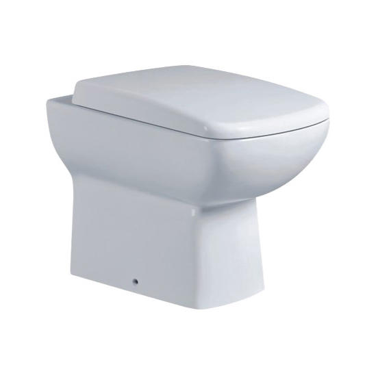 YS22240F Enkel stående keramisk toalett, P-fällbar tvätttoalett;