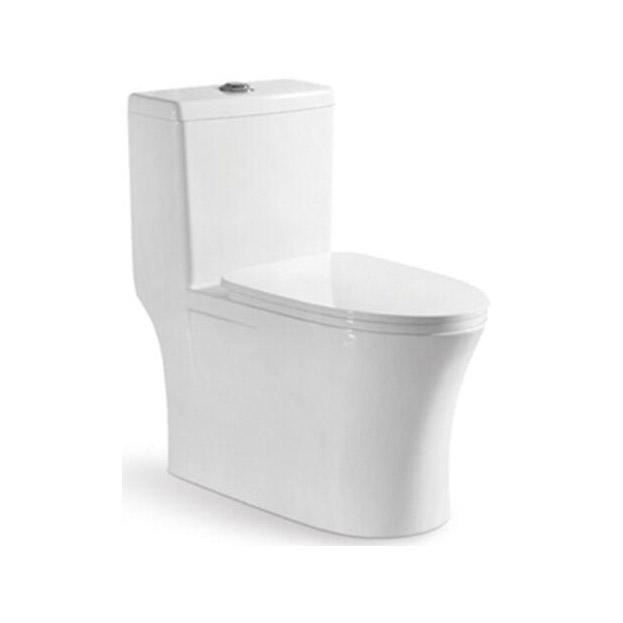 YS24108 Keramisk toalett i ett stycke, sifonisk;