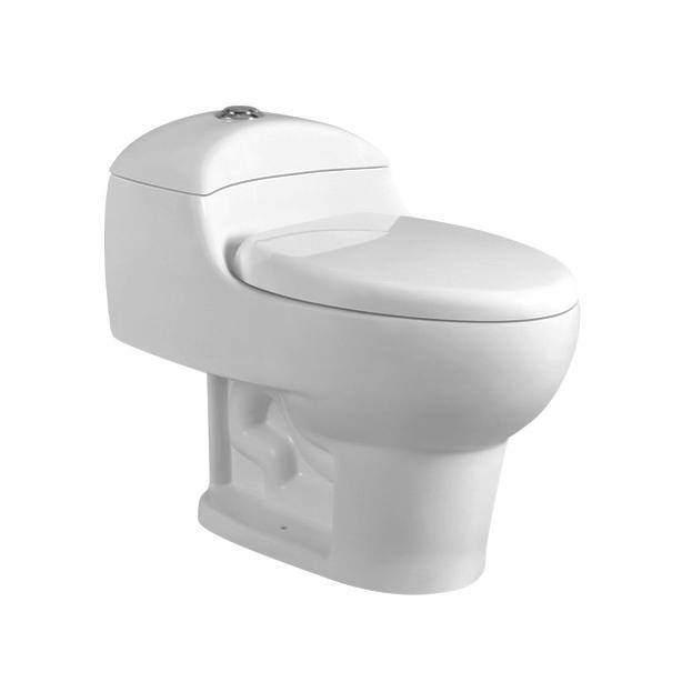 YS24257 Keramisk toalett i ett stycke, sifonisk;