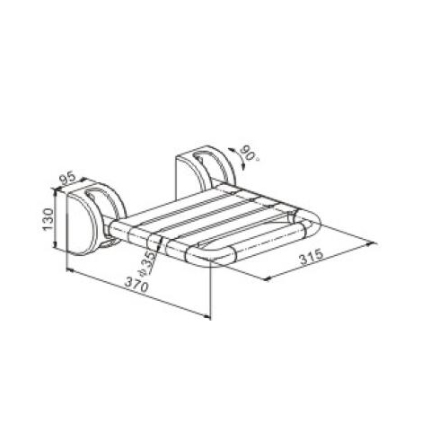 S39417 Duschstolar, badrumssitsar, halkskyddade duschstolar;