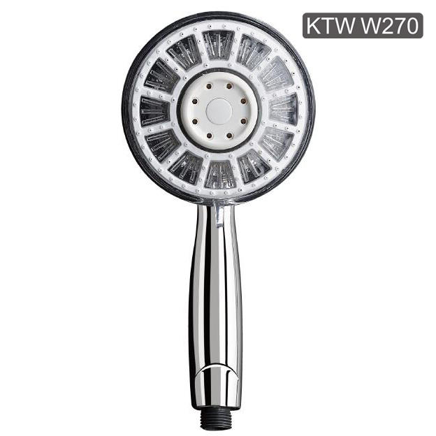 YS31103 KTW W270 certifierad, ABS handdusch, mobil dusch, LED handdusch