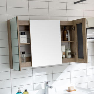 YS54102-M1 badrumsmöbler, spegelskåp, badrumshandfat