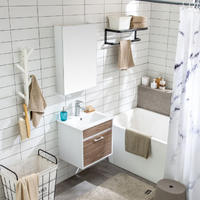 YS54105-M1 badrumsmöbler, spegelskåp, badrumshandfat